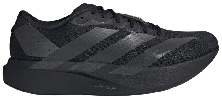 adidas Adizero Evo SL Core Black Grey Four Impact Orange