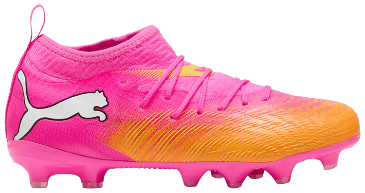 Puma Future 9 Match FG AG Big Kid Poison Pink Sun Stream