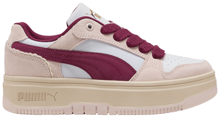 Puma Wmns Rebound Femme Low Memoires White Pink
