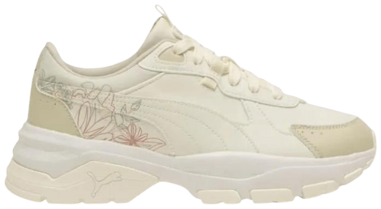 Puma Wmns Cassia Via Graphic Warm White Alpine Snow