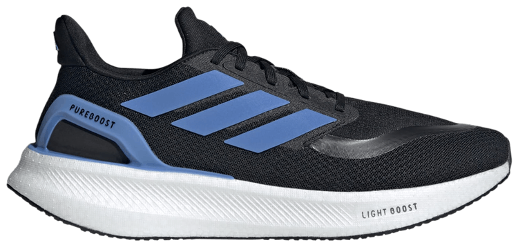 adidas Pureboost 5 Core Black Blue Fusion Footwear White