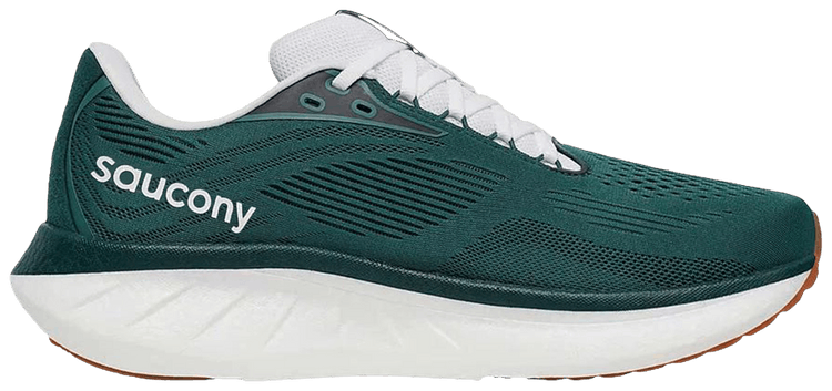 Saucony Ride 18 Pine White