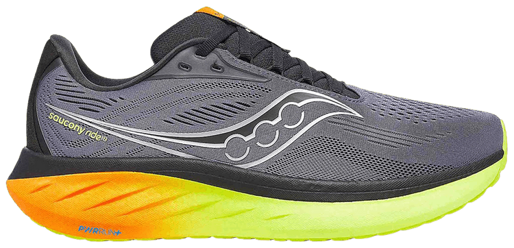Saucony Ride 18 Shadow Vizi