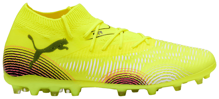 Puma Future Match 8 MG Yellow Black Sun Struck