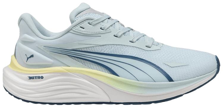 Puma Wmns Electrify Nitro 4 Sea Glass Dark Indigo Gray Echo