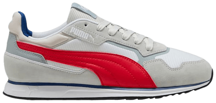 Puma Softride ST Miler Cool Light Gray For All Time Red White