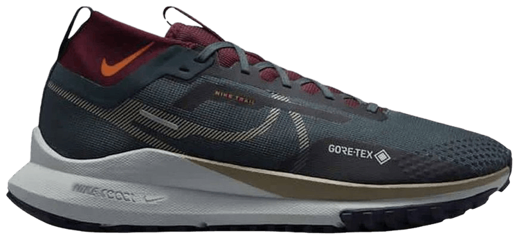 Nike React Pegasus Trail 4 GTX V2 Deep Jungle Khaki Night Maroon