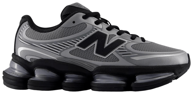 New Balance 2000 Lace Big Kid Black Slate Grey