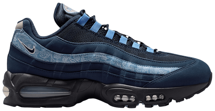 Nike Air Max 95 SE Big Bubble   Work Blue