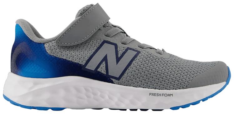 New Balance Fresh Foam Arishi v4 Bungee Lace Little Kid Slate Grey