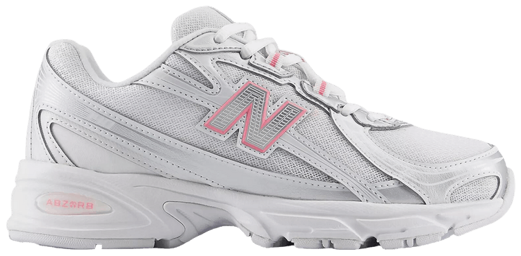 New Balance 740 Lace Big Kid Silver Metallic