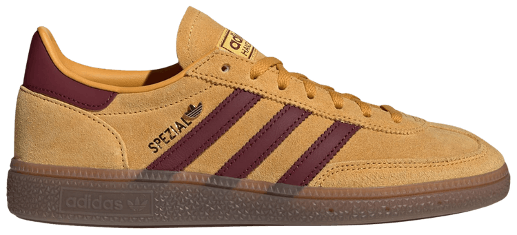 adidas Wmns Handball Spezial Preloved Yellow Shadow Red Gold
