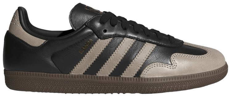 adidas Wmns Samba OG Core Black Wonder Beige Gold