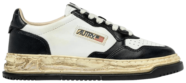 Autry x Maison Mihara Yasuhiro Super Vintage Low White Black