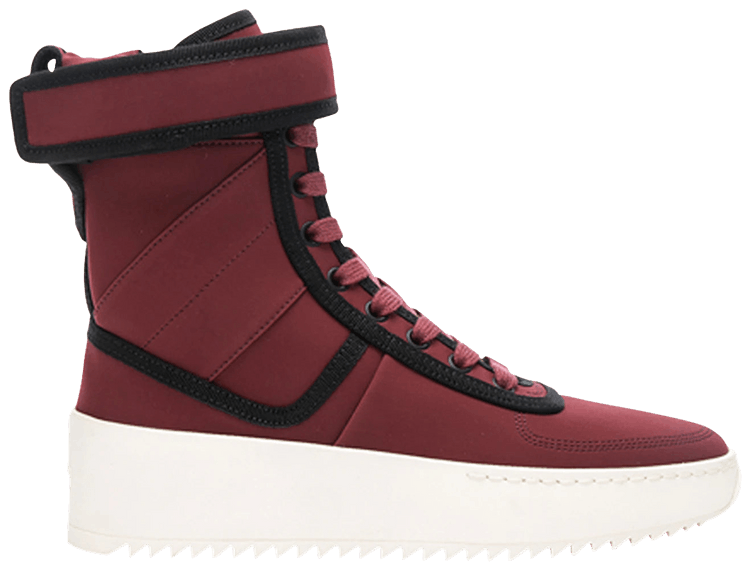 Fear of God Wmns Military Sneaker Burgundy