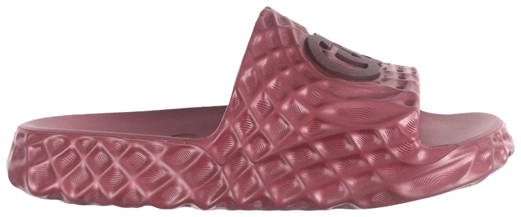 Gucci Slide Sandal Interlocking G   Rubber