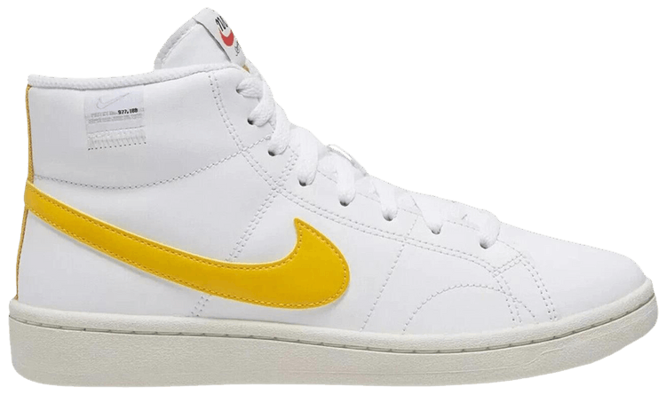 Nike Wmns Court Royale 2 Mid White University Gold