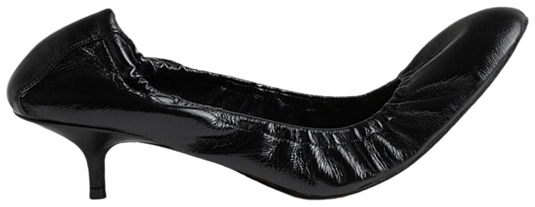 Phoebe Philo Wmns Low Pucker Pump Black