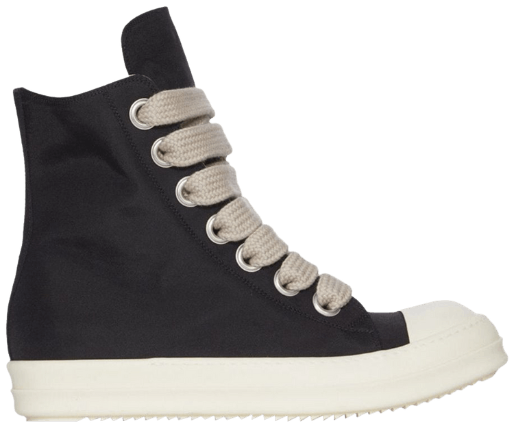 Rick Owens DRKSHDW Jumbo Laced High Black Milk
