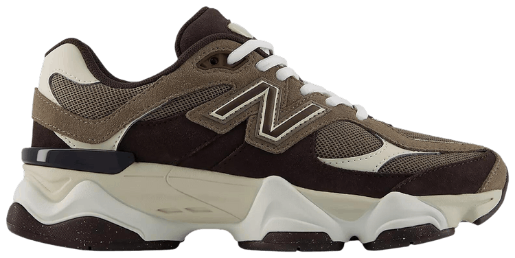 New Balance 9060 Lace Big Kid Thunder Brown