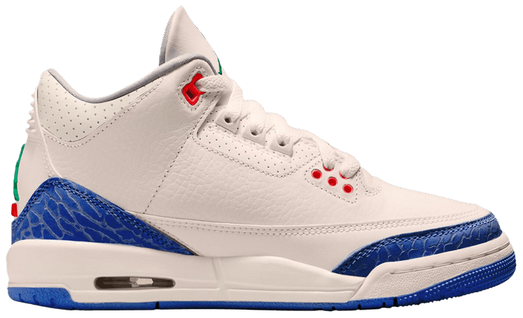 Air Jordan 3 Retro Chalk  Track Red