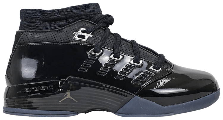Air Jordan 17 Low Black Patent
