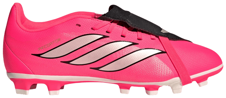 adidas Predator Club Fold Over Tongue FG MG Little Kid Solar Turbo