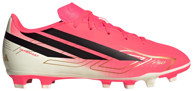 adidas F50 Hyperfast Club FG MG Little Kid Solar Turbo