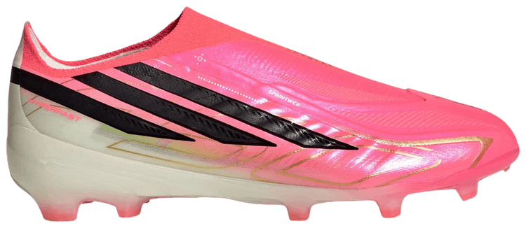 adidas F50 Hyperfast Elite Laceless FG Little Kid Solar Turbo