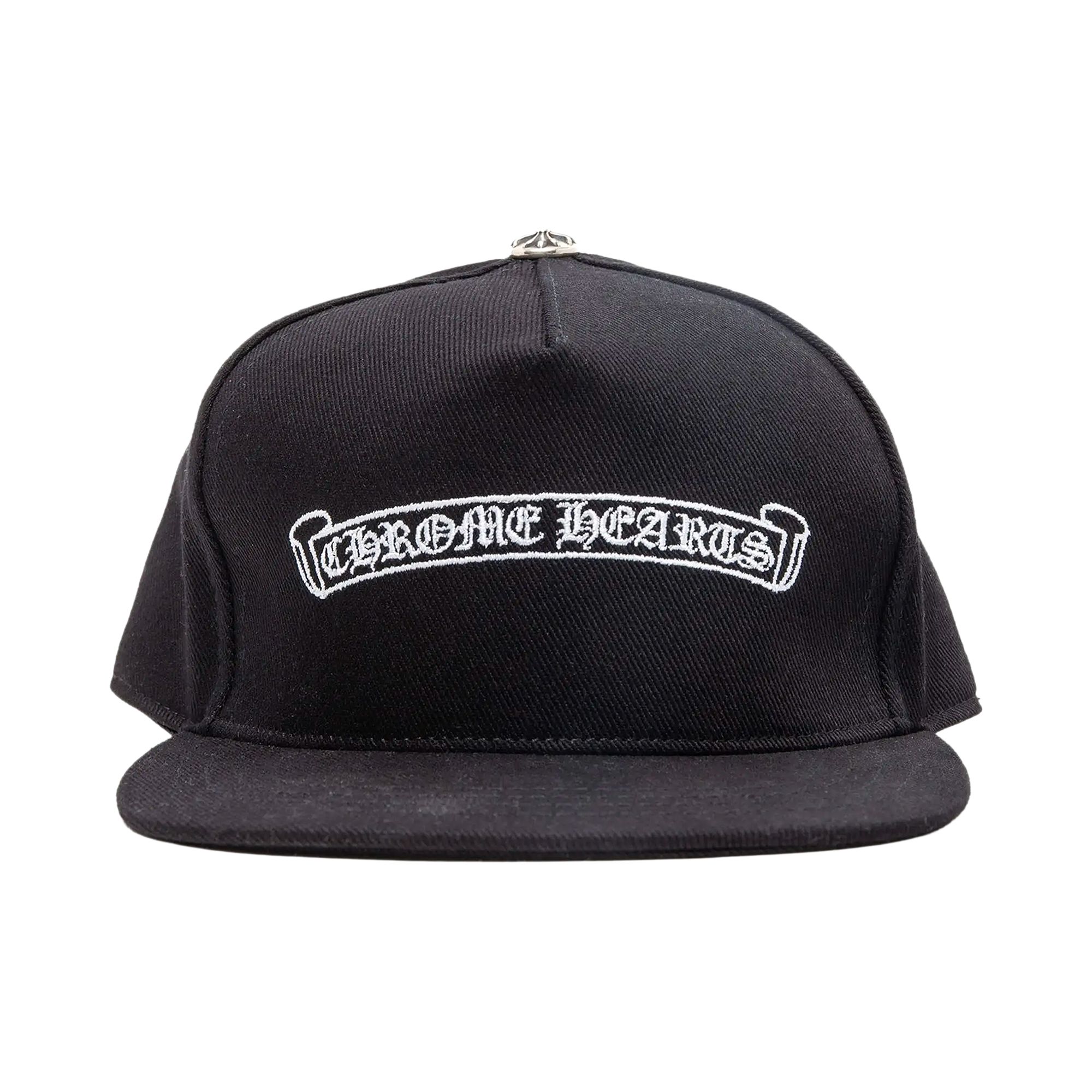 Pre-owned Chrome Hearts Scroll Label Cap 'black' | Men's Size Onesize