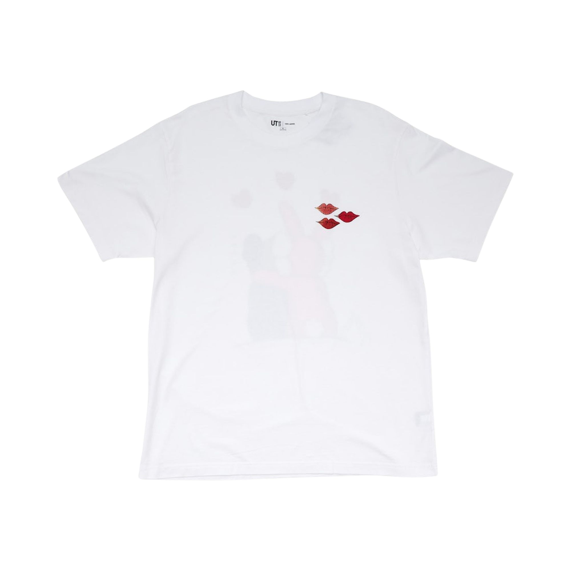 Pre-owned Kaws X Uniqlo Warhol Ut Graphic T-shirt 'white' | Men's Size L