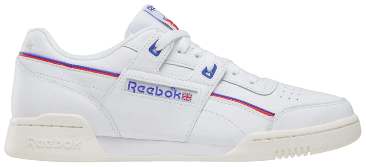 Reebok Wmns Workout Plus White Grey Breakout Blue