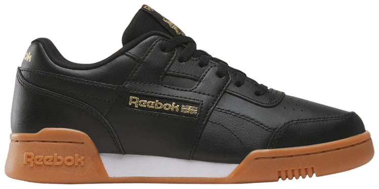 Reebok Workout Plus Big Kid Black Gum