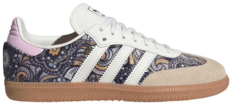 Liberty London x adidas Samba Big Kid White Orchid Fusion