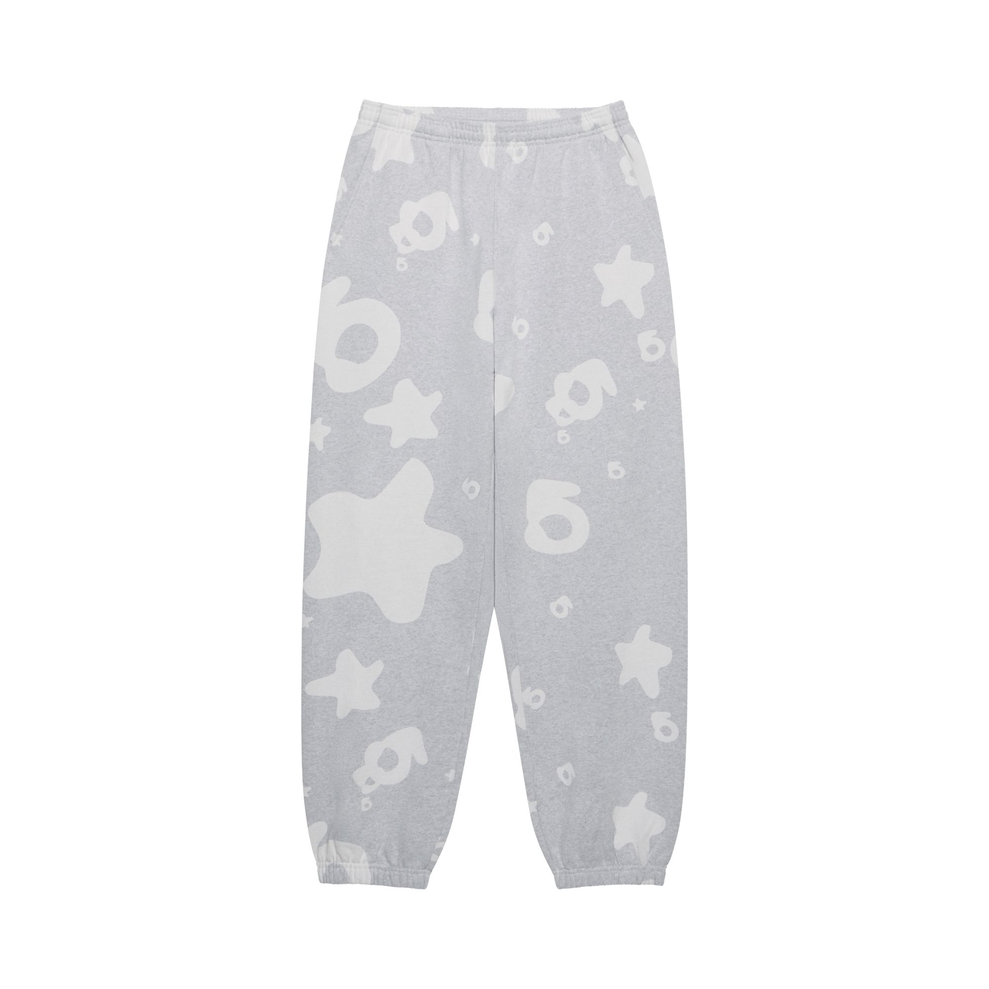 Pre-owned Sp5der Aop Beluga Sweatpant 'grey' | Men's Size Xl In Gray