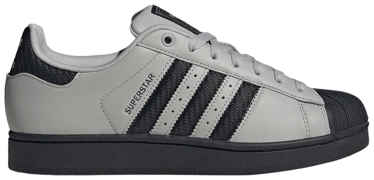 adidas Superstar II Grey Core Black
