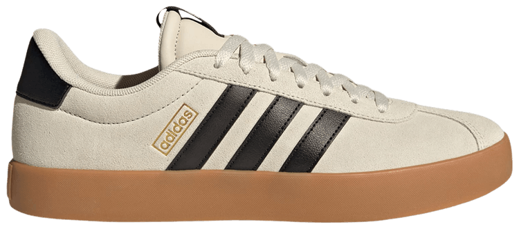 adidas VL Court 30 Alumina Core Black Gold Metallic