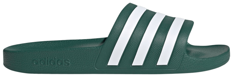 adidas Adilette Aqua Slide Collegiate Green Cloud White