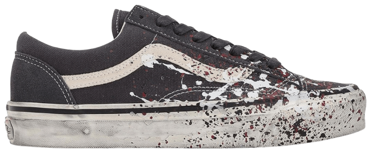 Vans Old Skool 36 Paint Splatter Paint Splatter Charcoal Grey