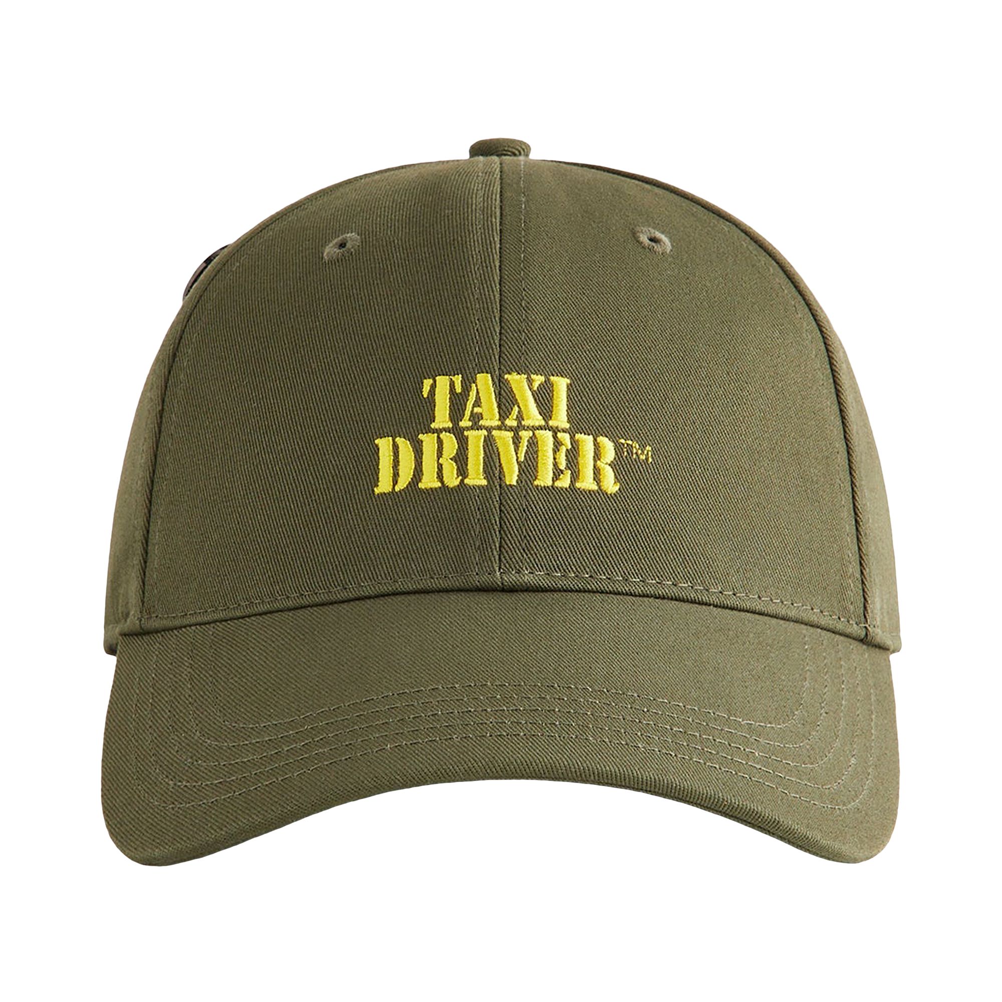 Pre-owned Kith For Taxi Driver Washed Twill Classic Cap 'cypress' | Green | Men's Size M