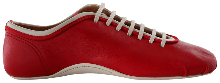 Dries Van Noten Wmns Lamb Leather Shoe Red