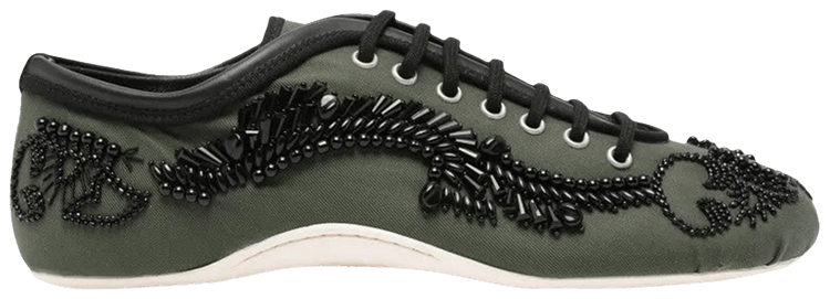 Dries Van Noten Wmns Twill Microsand Cotton Shoe Bottle