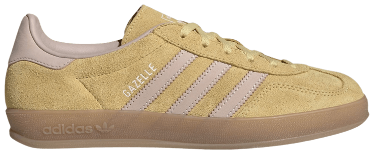 adidas Wmns Gazelle Indoor Almost Yellow Wonder Quartz Gum