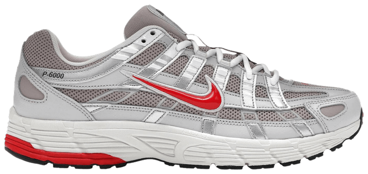 Nike P 6000 Grey Fire Red