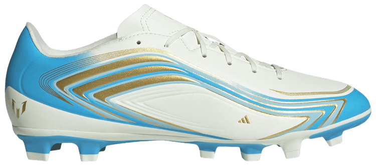 adidas F50 Messi Club FG MG Ivory Semi Blue Burst