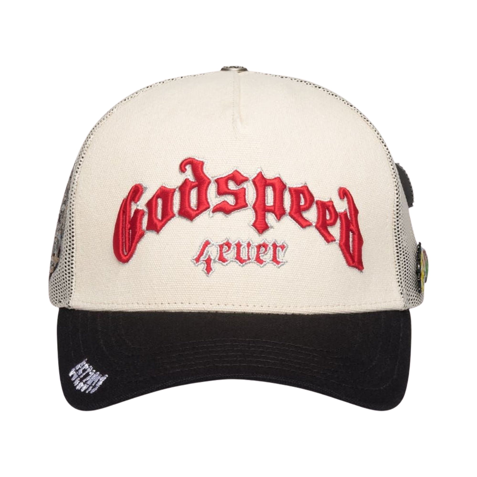 Pre-owned Godspeed Forever Trucker Hat 'white/black/red' | Men's Size Onesize