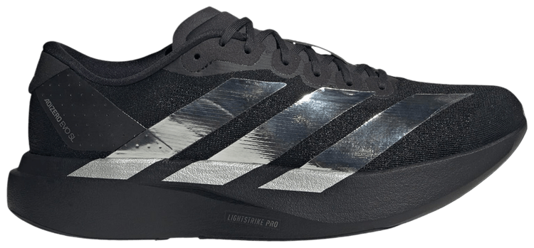 adidas Adizero Evo SL Core Black Silver Metallic Iron