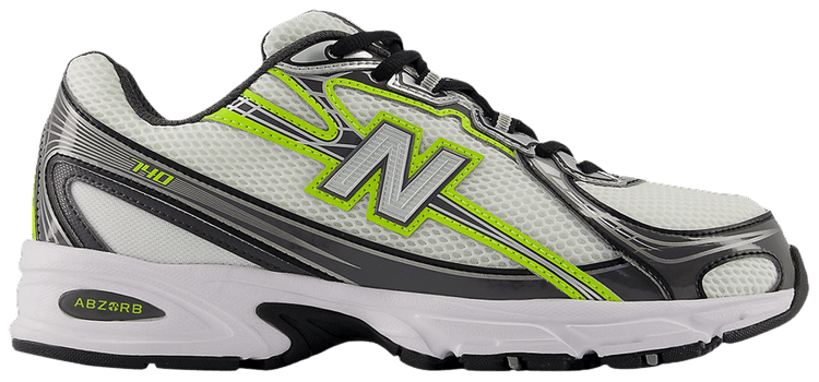 New Balance 740 White Alkaline Green