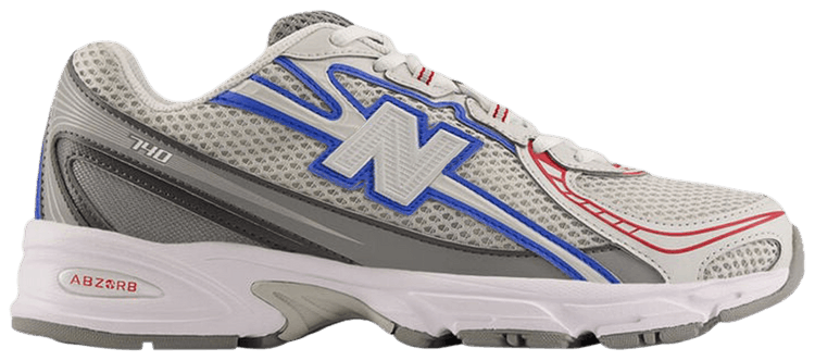New Balance 740 Grey Team Red Blue