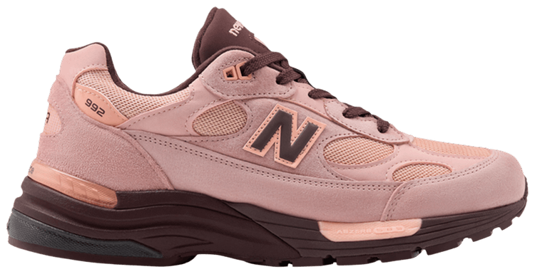 New Balance 992 Made in USA Pink Chalk